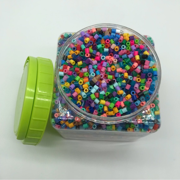 Perler Multi-Mix Fuse Beads Jar Activity Beads Multicolor Colorful Kids Gift NIB - Picture 3 of 7